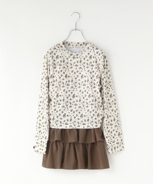 LOWRYS FARM（ローリーズファーム）の「【140-150サイズ】ガールセットＵＰＳＷＩＭ　 323964（水着・キッズ・オレンジ/ブラウン/パープル・140cm/150cm）」の2枚目の写真