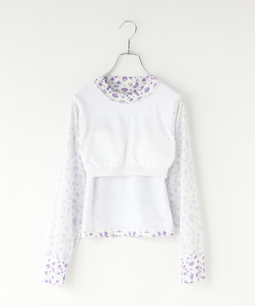 LOWRYS FARM（ローリーズファーム）の「【140-150サイズ】ガールセットＵＰＳＷＩＭ　 323964（水着・キッズ・オレンジ/ブラウン/パープル・140cm/150cm）」の15枚目の写真