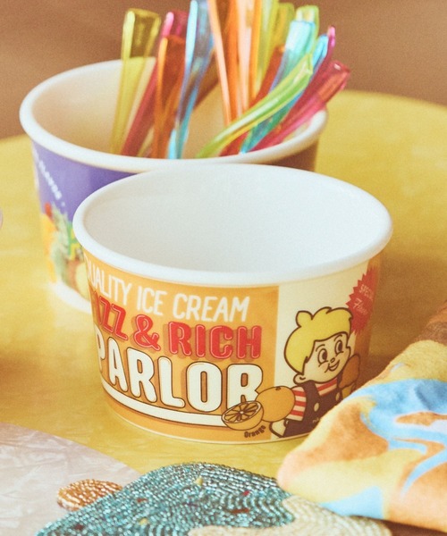 niko and...（ニコアンド）の「【FIZZ&RICH PARLOR】アイスカップ/容量約250ml（食器・レディース・ピンク/オレンジ/ブルー・0）」の3枚目の写真