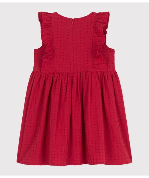 PETIT BATEAU(プチバトー)の「ワンピース(ワンピース・キッズ・レッド・6YEAR/8YEAR/10YEAR/12YEAR)」の6枚目の写真