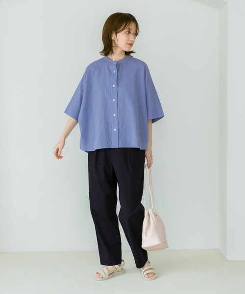 studio CLIP（スタディオクリップ）の「軽ラクロングハンドルトート（トートバッグ・レディース・オフホワイト/ブラック/その他2/オレンジ・FREE）」の12枚目の写真