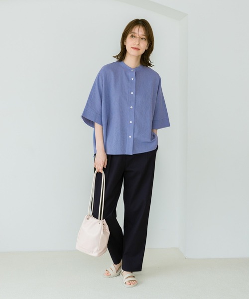 studio CLIP（スタディオクリップ）の「軽ラクロングハンドルトート（トートバッグ・レディース・オフホワイト/ブラック/その他2/オレンジ・FREE）」の13枚目の写真