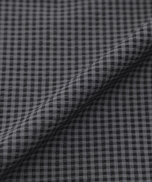 MACKINTOSH PHILOSOPHY（ﾏｯｷﾝﾄｯｼｭ ﾌｨﾛｿﾌｨｰ）の「サッカーパフスリーブブラウス（シャツ/ブラウス・レディース・ダークネイビー/ライトブルー/チャコールグレー・38/36/34）」の8枚目の写真