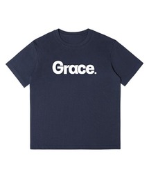 オーバーサイズGraceロゴプリントTシャツ