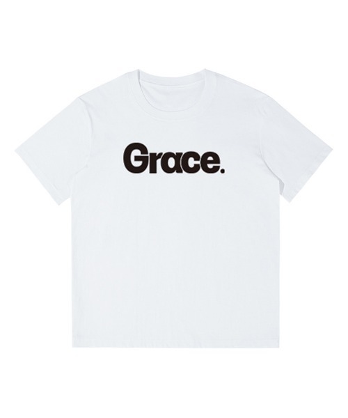Ressaca(レサーカ)の「オーバーサイズGraceロゴプリントTシャツ(Tシャツ/カットソー・レディース・クリーム/ホワイト/グリーン/ブラウン/ネイビー/ブラック/ブルー・M/XL/L)」の17枚目の写真
