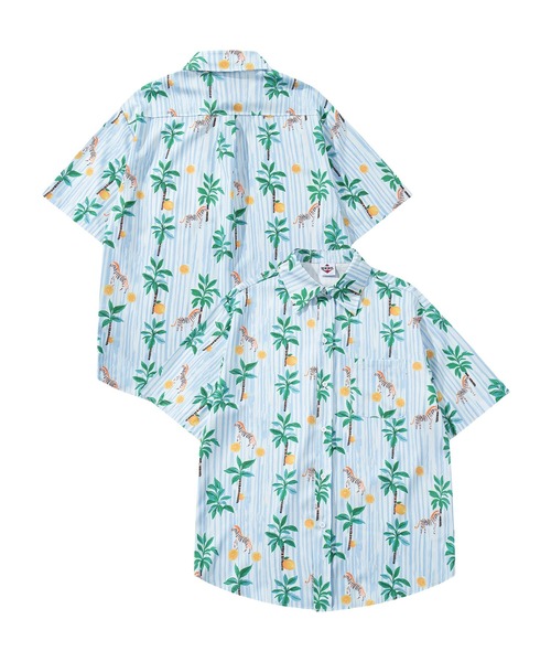 HOOK(フック)の「HOOK -original- ヴィンテージ風総柄アロハシャツ (SS)(シャツ/ブラウス・メンズ・A/B/C/D/E/F/G/H・MEDIUM/LARGE/X-LARGE)」の10枚目の写真