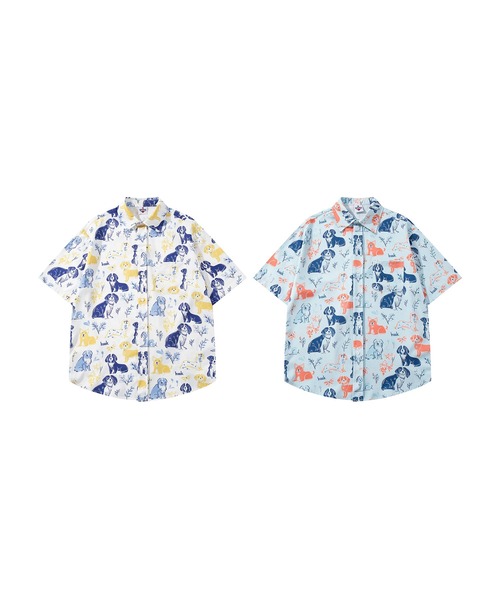 HOOK(フック)の「HOOK -original- ヴィンテージ風総柄アロハシャツ (SS)(シャツ/ブラウス・メンズ・A/B/C/D/E/F/G/H・MEDIUM/LARGE/X-LARGE)」の16枚目の写真