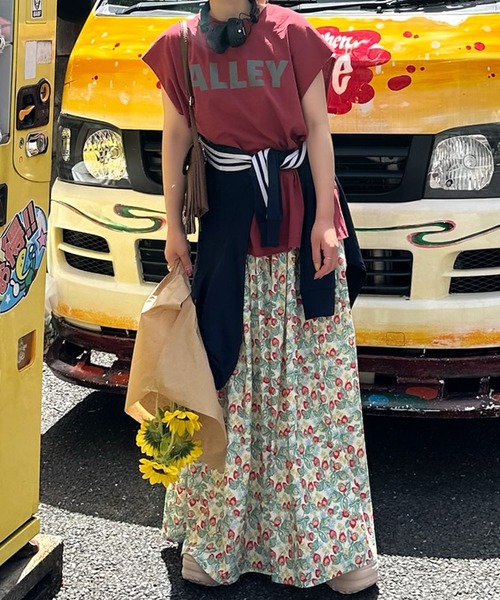 Alley Tokyo(アリートーキョー)の「ALLEYロゴどんT(Tシャツ/カットソー・レディース・レッド/ブルー・FREE)」の10枚目の写真