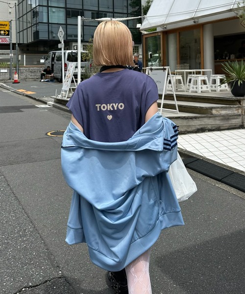 Alley Tokyo(アリートーキョー)の「ALLEYロゴどんT(Tシャツ/カットソー・レディース・レッド/ブルー・FREE)」の18枚目の写真