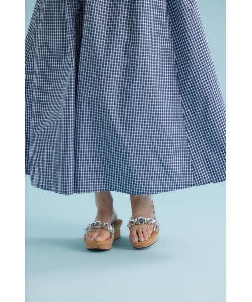 STACCATO(スタッカート)の「ティアラコルクプラットフォーム(サンダル・レディース・シルバー・22.5cm/23.5cm/24.0cm/24.5cm/23.0cm)」の12枚目の写真