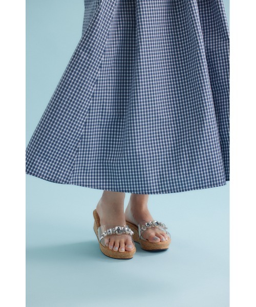 STACCATO(スタッカート)の「ティアラコルクプラットフォーム(サンダル・レディース・シルバー・22.5cm/23.5cm/24.0cm/24.5cm/23.0cm)」の11枚目の写真
