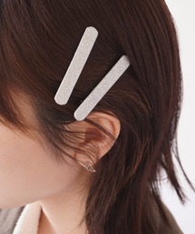 ammy. | 【 ammy. / エイミードット 】 ラメグリッター ヘアピン / 2個セット(ヘアピン)