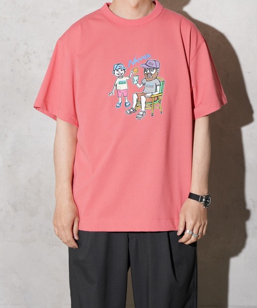 セール】NANGA / ナンガ ECO HYBRID TEE(FAMILY PT) エコハイブリッド