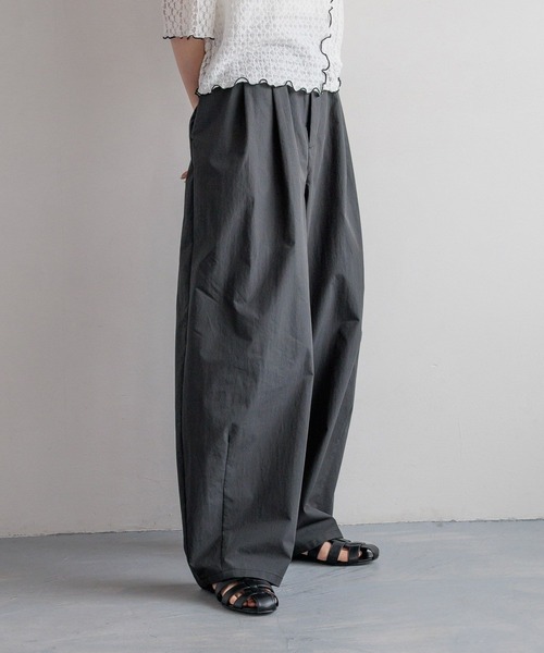 さな出品 セール】タックボリュームコクーンパンツ 327284（スラックス
