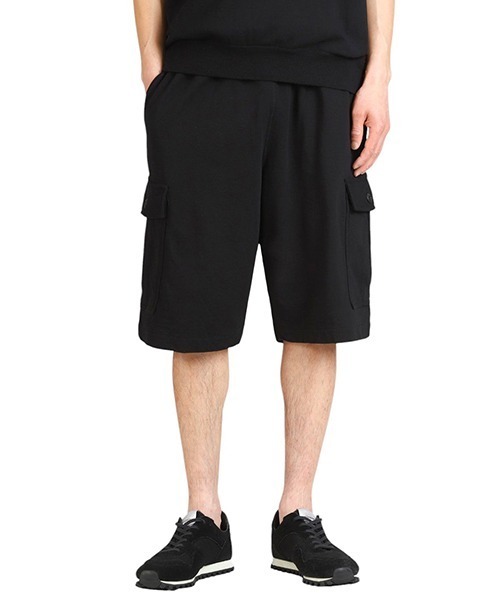 GOLD（ゴールド）の「東洋エンタープライズ GOLD / ゴールド：SWEAT CARGO SHORTS：25A-GL59481[MUS]（その他パンツ・メンズ・ブラック・M）」の7枚目の写真