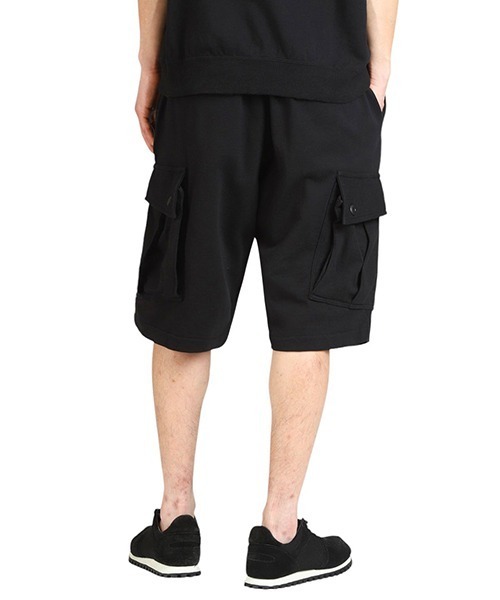 GOLD（ゴールド）の「東洋エンタープライズ GOLD / ゴールド：SWEAT CARGO SHORTS：25A-GL59481[MUS]（その他パンツ・メンズ・ブラック・M）」の9枚目の写真