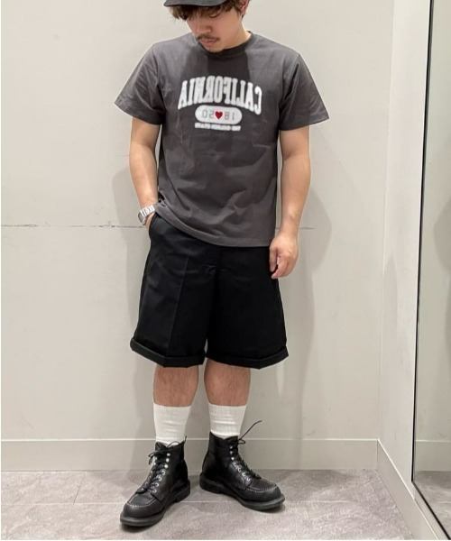 Right-on(ライトオン)の「Other(ソノタ)【メンズ】ぼかしプリント&刺繍Tシャツ(Tシャツ/カットソー・メンズ・ダークグレー/ホワイト/グリーン・L/XL/M)」の19枚目の写真
