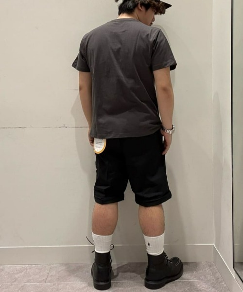 Right-on(ライトオン)の「Other(ソノタ)【メンズ】ぼかしプリント&刺繍Tシャツ(Tシャツ/カットソー・メンズ・ダークグレー/ホワイト/グリーン・L/XL/M)」の22枚目の写真