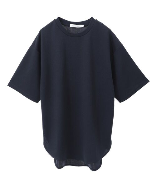 セール】ジョーゼット ラウンドヘムトップス（Tシャツ