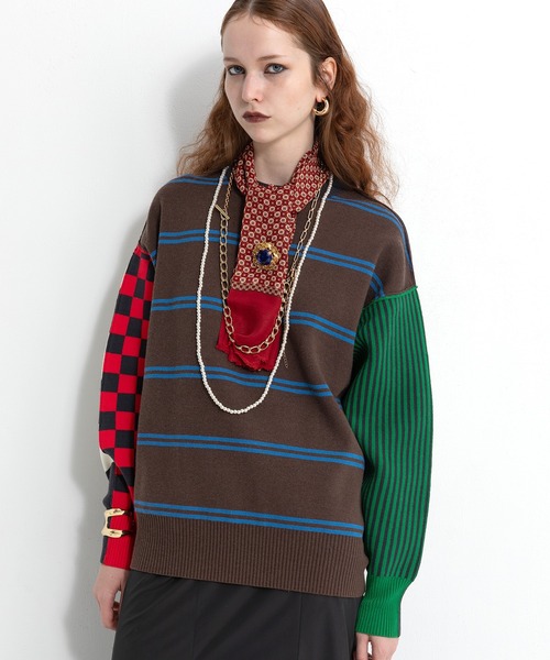 【新品・未使用】AULAAILA 2WAYスリーブレスサイドラインニット AULA AILA 2WAY SLEEVELESS SIDE LINE KNIT | Levre