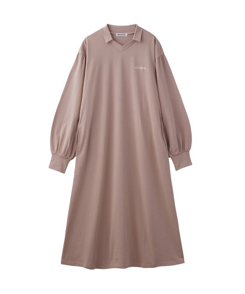 MILKFED.（ミルクフェド）の「COOPER LOGO GAME DRESS（ワンピース・レディース・ブラウン/ピンク/チャコール・ONE SIZE）」の22枚目の写真