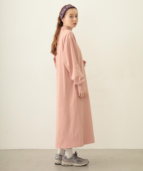 MILKFED.（ミルクフェド）の「COOPER LOGO GAME DRESS（ワンピース・レディース・ブラウン/ピンク/チャコール・ONE SIZE）」の13枚目の写真