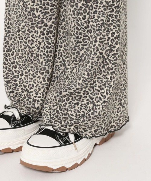 3.3 Field Trip （3.3フィールドトリップ）の「3.3 Field Trip／レオパードカットパンツ（その他パンツ・レディース・ライトグレー/ベージュ・FREE）」の15枚目の写真