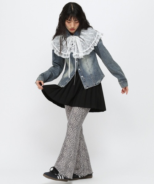 3.3 Field Trip （3.3フィールドトリップ）の「3.3 Field Trip／レオパードカットパンツ（その他パンツ・レディース・ライトグレー/ベージュ・FREE）」の20枚目の写真