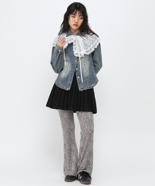 3.3 Field Trip （3.3フィールドトリップ）の「3.3 Field Trip／レオパードカットパンツ（その他パンツ・レディース・ライトグレー/ベージュ・FREE）」の18枚目の写真