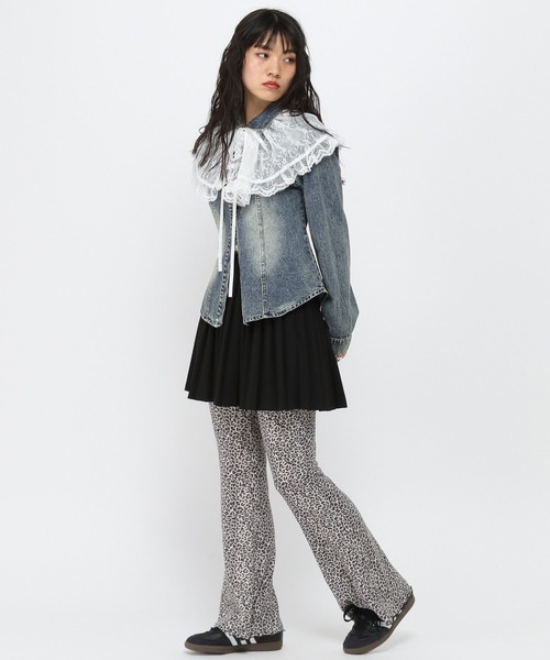 3.3 Field Trip （3.3フィールドトリップ）の「3.3 Field Trip／レオパードカットパンツ（その他パンツ・レディース・ライトグレー/ベージュ・FREE）」の19枚目の写真