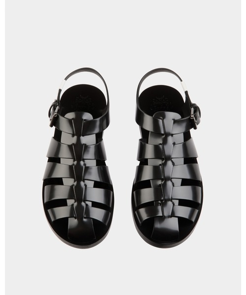 【新品】BALLY　バリー　ウェッジサンダル バリー BALLY WEDGE SANDAL （BLACK） -waja bazar - 海外