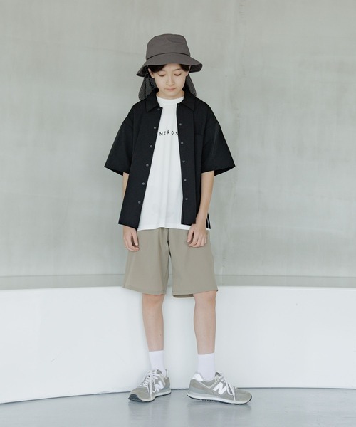 GLOBAL WORK（グローバルワーク）の「ポケ付き遮熱UVハット/キッズ/494114（ハット・キッズ・グレイッシュベージュ/ピンク/チャコール・LARGE/MEDIUM）」の10枚目の写真