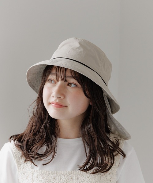 GLOBAL WORK（グローバルワーク）の「ポケ付き遮熱UVハット/キッズ/494114（ハット・キッズ・グレイッシュベージュ/ピンク/チャコール・LARGE/MEDIUM）」の22枚目の写真