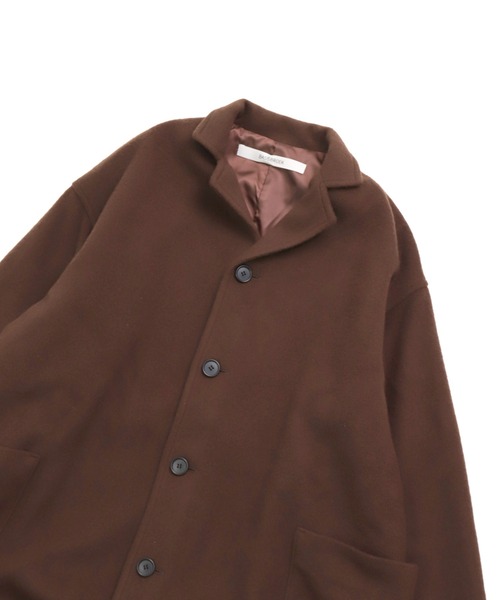 BASISBROEK（バシスブルック）の「[BASISBROEK ] MARCH / メルトンウールチェスターコート（チェスターコート・レディース・ブラウン・1）」の18枚目の写真