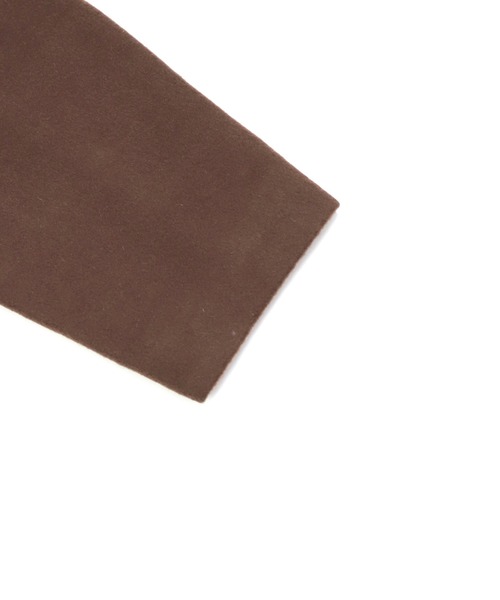 BASISBROEK（バシスブルック）の「[BASISBROEK ] MARCH / メルトンウールチェスターコート（チェスターコート・レディース・ブラウン・1）」の14枚目の写真