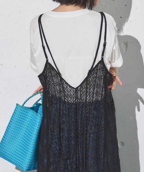 Doux archives（ドゥアルシーヴ）の「レースワンピース（ワンピース・レディース・オフホワイト/ブラック・FREE）」の7枚目の写真