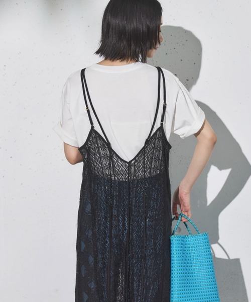 Doux archives（ドゥアルシーヴ）の「レースワンピース（ワンピース・レディース・オフホワイト/ブラック・FREE）」の5枚目の写真