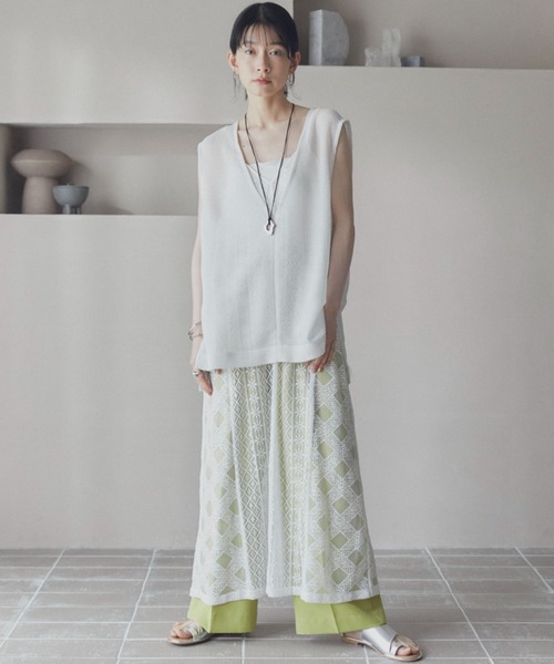 Doux archives（ドゥアルシーヴ）の「レースワンピース（ワンピース・レディース・オフホワイト/ブラック・FREE）」の21枚目の写真