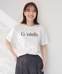 半袖ロゴTシャツ