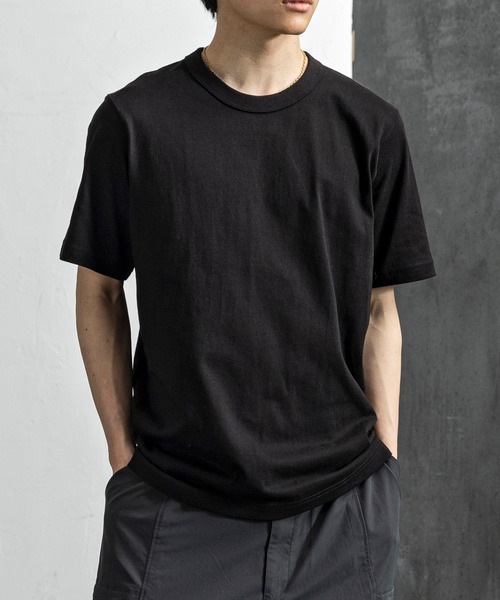 CLOSET(クローゼット)の「8.5oz ヘビーウェイトS/S TEE(Tシャツ/カットソー・メンズ・ホワイト/ベージュ/ブラック/カーキ・SMALL/MEDIUM/LARGE/X-LARGE)」の2枚目の写真