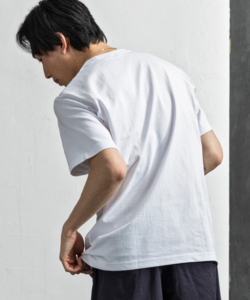 CLOSET(クローゼット)の「8.5oz ヘビーウェイトS/S TEE(Tシャツ/カットソー・メンズ・ホワイト/ベージュ/ブラック/カーキ・SMALL/MEDIUM/LARGE/X-LARGE)」の7枚目の写真