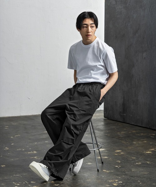 CLOSET(クローゼット)の「8.5oz ヘビーウェイトS/S TEE(Tシャツ/カットソー・メンズ・ホワイト/ベージュ/ブラック/カーキ・SMALL/MEDIUM/LARGE/X-LARGE)」の9枚目の写真