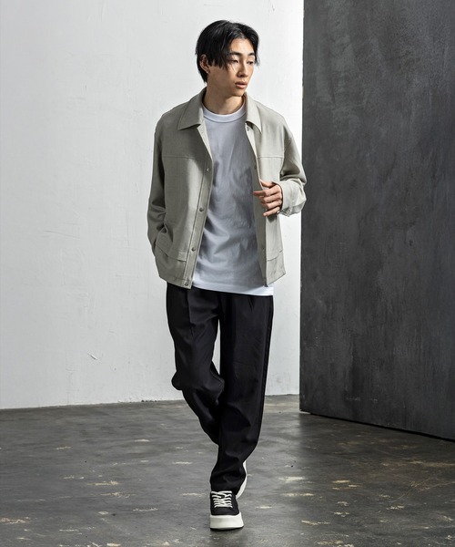 CLOSET(クローゼット)の「8.5oz ヘビーウェイトS/S TEE(Tシャツ/カットソー・メンズ・ホワイト/ベージュ/ブラック/カーキ・SMALL/MEDIUM/LARGE/X-LARGE)」の17枚目の写真