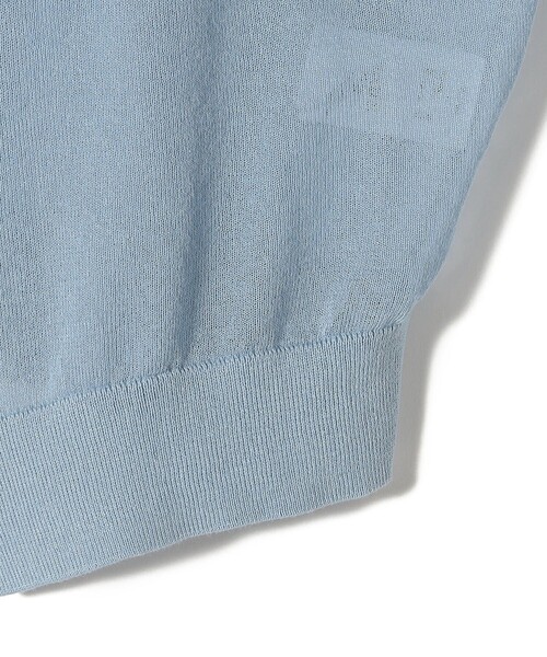 Torrazzo Donna(トラッゾドンナ)の「TORRAZZO DONNA:〈手洗い可能〉ビジュー シアー カーディガン(カーディガン/ボレロ・レディース・ブラック/サックスブルー/オフホワイト/ダークグレー/ネイビー・ONE SIZE)」の7枚目の写真