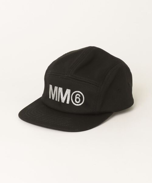 MM6 Maison Margiela(エムエムシックス メゾン マルジェラ)の「MM6 Maison Margiela(エムエムシックス メゾン マルジェラ)Kids & Junior キャップ(キャップ・キッズ・チェリーピンク/ブラック・Ⅱ)」の1枚目の写真
