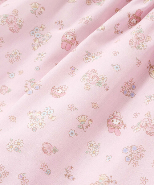 SLAP SLIP（スラップスリップ）の「【マイメロディ＆クロミ×SLAPSLIP】リボン付き総柄フレアチュニック(90~130cm)（シャツ/ブラウス・キッズ・ピンク系その他/パープル系その他・90cm/110cm/130cm/120cm/100cm）」の11枚目の写真