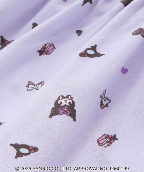 SLAP SLIP（スラップスリップ）の「【マイメロディ＆クロミ×SLAPSLIP】リボン付き総柄フレアチュニック(90~130cm)（シャツ/ブラウス・キッズ・ピンク系その他/パープル系その他・90cm/110cm/130cm/120cm/100cm）」の20枚目の写真