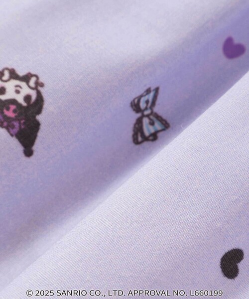 SLAP SLIP（スラップスリップ）の「【マイメロディ＆クロミ×SLAPSLIP】リボン付き総柄フレアチュニック(90~130cm)（シャツ/ブラウス・キッズ・ピンク系その他/パープル系その他・90cm/110cm/130cm/120cm/100cm）」の21枚目の写真