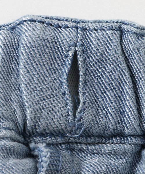 BREEZE（ブリーズ）の「【ジュニア対応】ティアードデニムスカッツ（デニムパンツ・キッズ・ネイビー/ブルー・120/80/110/100/90/140/130）」の8枚目の写真