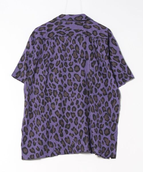 HOUSTON(ヒューストン)の「HOUSTON アロハシャツ(LEOPARD)(シャツ/ブラウス・メンズ・カーキ/チャコールグレー/ターコイズブルー/パープル・MEDIUM/XX-LARGE/X-LARGE/LARGE)」の11枚目の写真